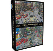 Gibsons Gibsons Piccadilly Circus Three Decades of Growth Puzzle 1000pcs