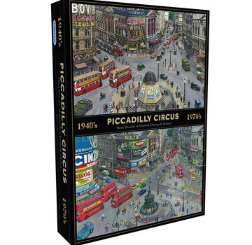 Gibsons Gibsons Piccadilly Circus Three Decades of Growth Puzzle 1000pcs