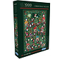 Gibsons The Art File: Christmas Village Puzzle 1000pcs