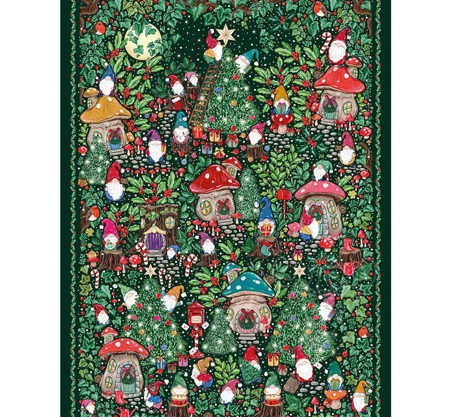 Gibsons The Art File: Christmas Village Puzzle 1000pcs