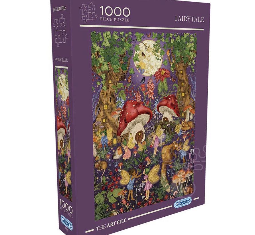 Gibsons The Art File: Fairytale Puzzle 1000pcs