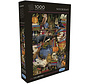 Gibsons The Art File: Witchcraft Puzzle 1000pcs