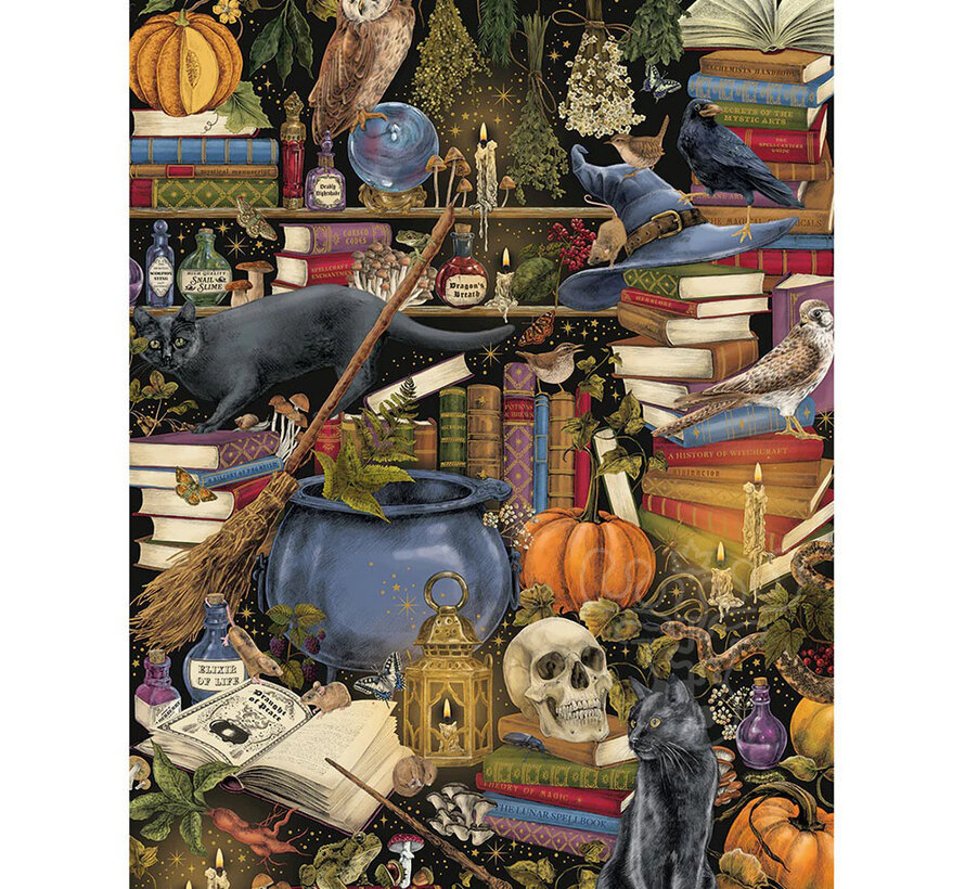 Gibsons The Art File: Witchcraft Puzzle 1000pcs