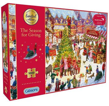 Gibsons Gibsons The Season for Giving Puzzle 1000pcs Limited Edition