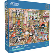 Gibsons Gibsons Courtyard Cats Puzzle 1000pcs