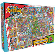 Gibsons Gibsons Jokesaws: Crackers for Christmas Puzzle 1000pcs