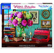 White Mountain White Mountain Writer’s Paradise Puzzle 1000pcs RETIRED