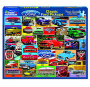 White Mountain White Mountain Classic Ford Pickups Puzzle 1000pcs RETIRED