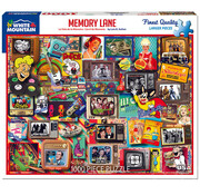 White Mountain White Mountain Memory Lane Puzzle 1000pcs RETIRED