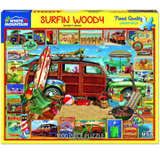 White Mountain White Mountain Surfin’ Woody Puzzle 1000pcs RETIRED