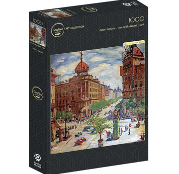 Grafika Grafika Albert Gleizes - View of Budapest, 1904 Puzzle 1000pcs