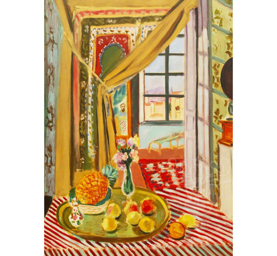 Grafika Henri Matisse - Intérieur au Phonographe Puzzle 1000pcs