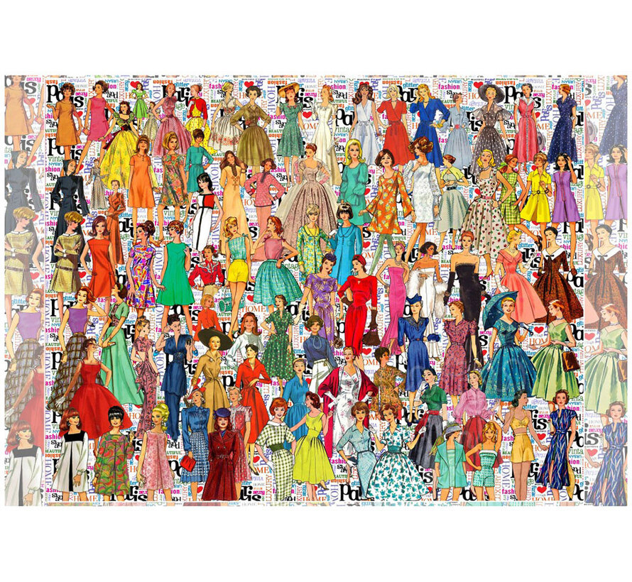 Grafika Fashion Memories Puzzle 1000pcs