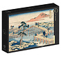 Grafika Hokusai - An Ancient Picture of the Eight Part Bridge in Mikawa Province Puzzle 1000pcs