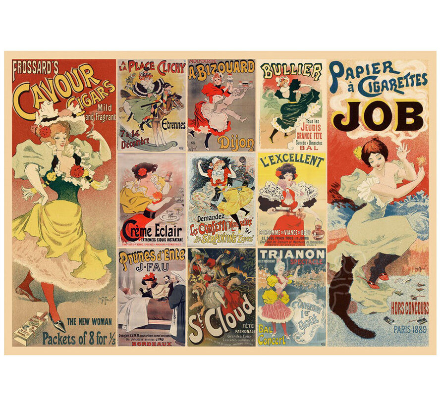 Grafika Georges Meunier - Les Affiches Puzzle 2000pcs