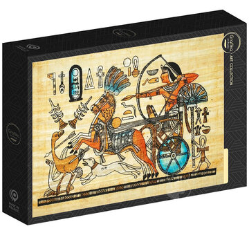 Grafika Grafika Peinture sur Papyrus Egptien (Painting on Egyptian Papyrus) Puzzle 1000pcs