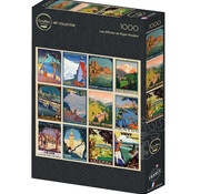 Grafika Grafika Les Affiches de Roger Broders (Posters from Roger Broders) Puzzle 1000pcs