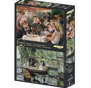 Grafika Grafika The Art of Auguste Renoir : Le Déjeuner des Canotiers - La Grenouillère Puzzle 2 x 500pcs