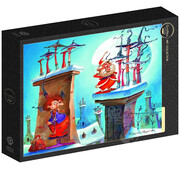 Grafika Grafika The Witch and Santa Claus - François Ruyer Puzzle 1000pcs