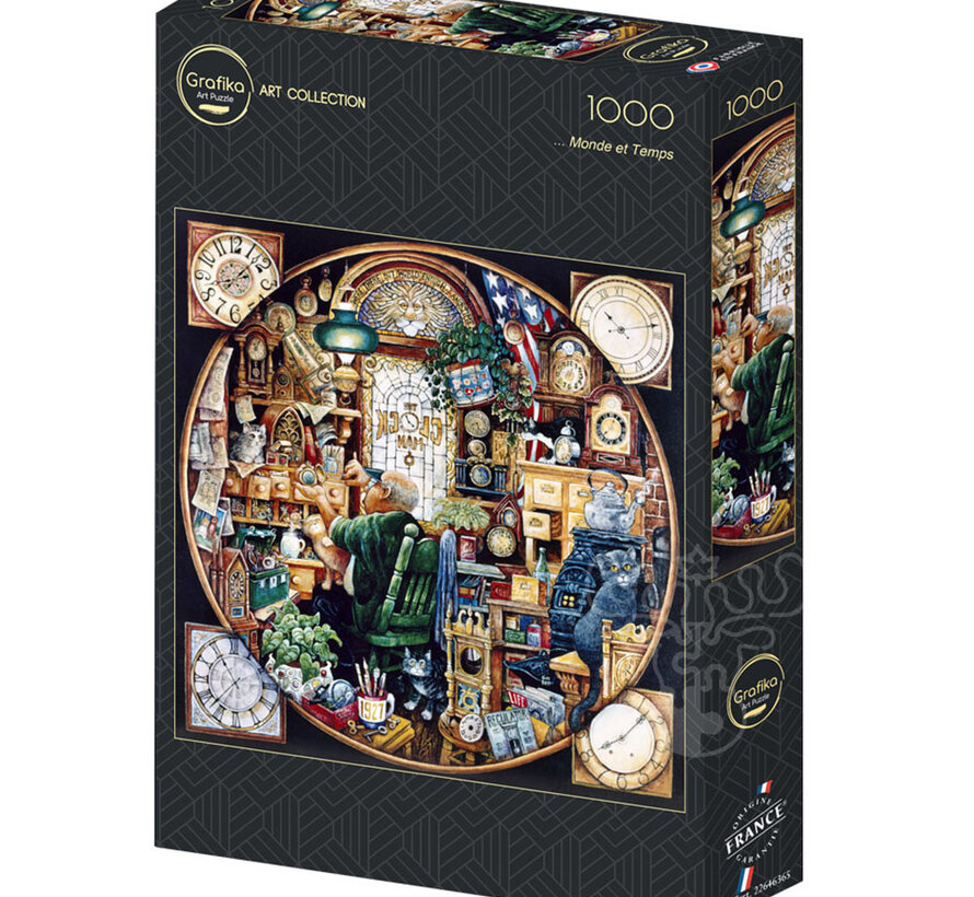 Grafika World and Time Puzzle 1000pcs