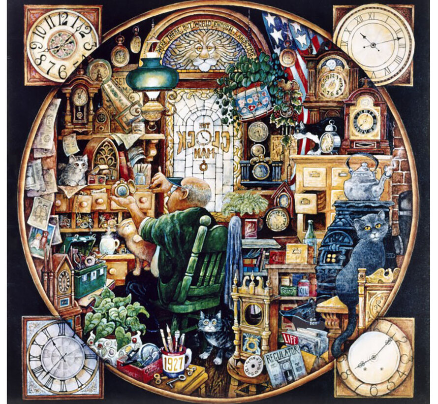 Grafika World and Time Puzzle 1000pcs