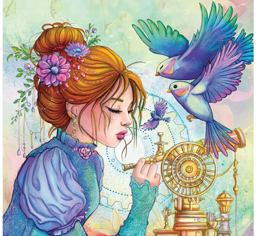 Grafika La Fille aux Oiseaux (The Bird Girl) Puzzle 1000pcs