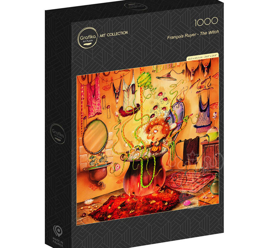 Grafika The Witch  - François Ruyer Puzzle 1000pcs