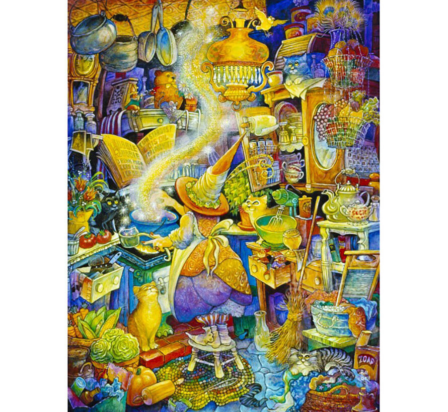 Grafika Kitchen Witch Puzzle 1000pcs