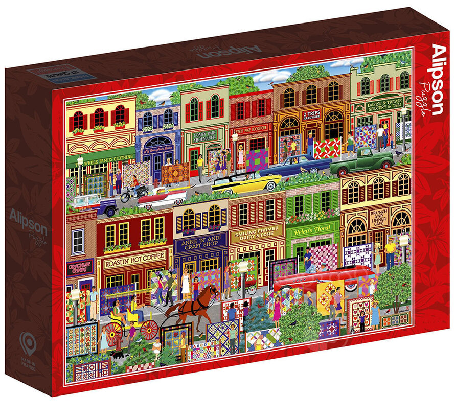 Alipson Quilt Festival Puzzle 1000pcs