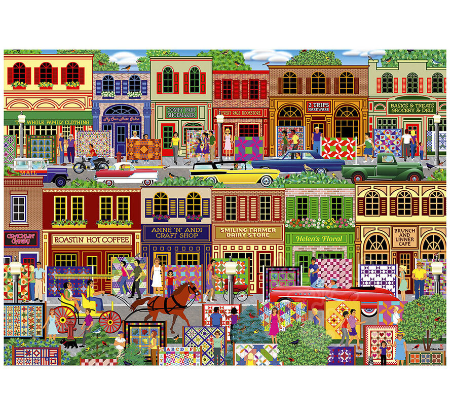 Alipson Quilt Festival Puzzle 1000pcs