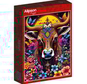 Alipson Puzzle Alipson La Vache et le Secret des Fleurs (The Cow and the Flower Secret) Puzzle 1000pcs