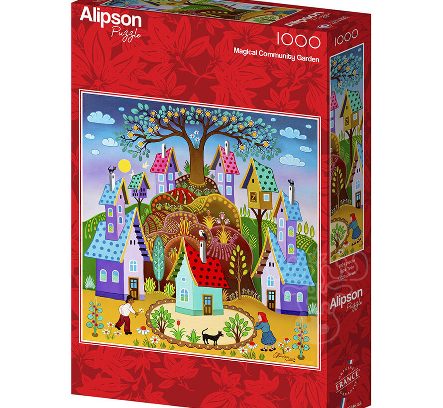Alipson Magical Community Garden Puzzle 1000pcs
