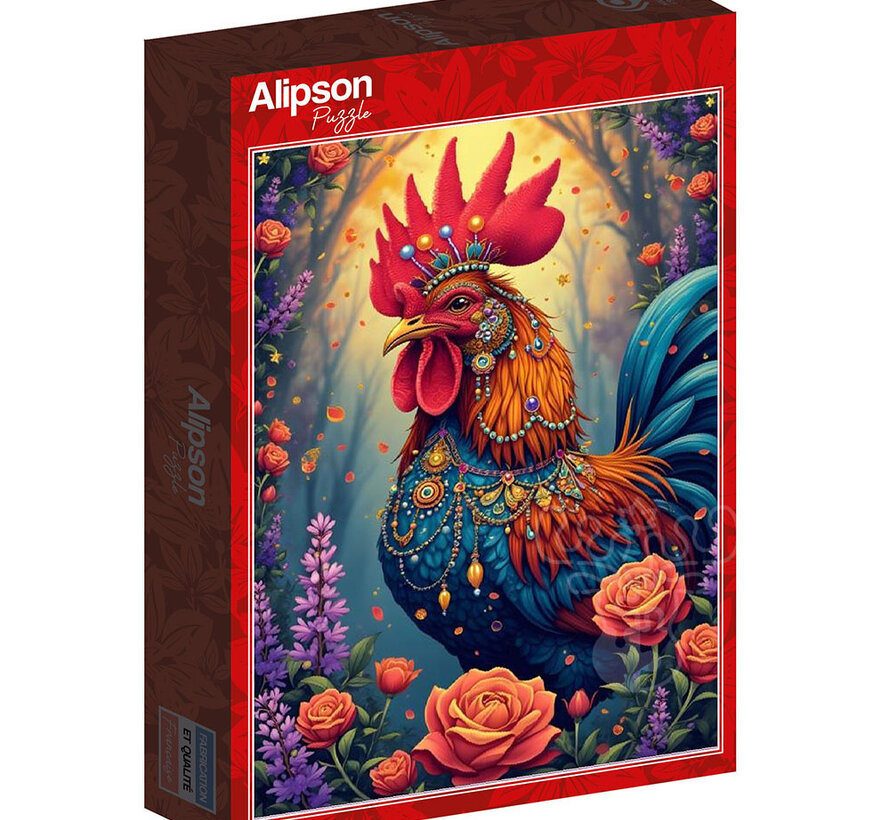 Alipson The Secret Garden of the Rooster Puzzle 1000pcs