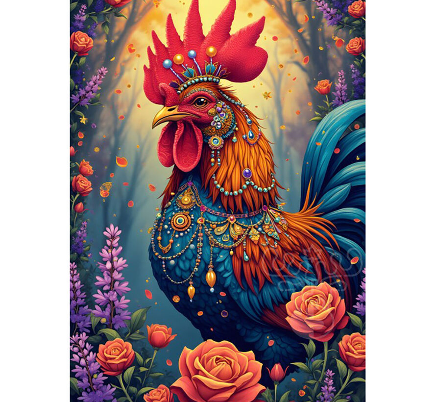 Alipson The Secret Garden of the Rooster Puzzle 1000pcs
