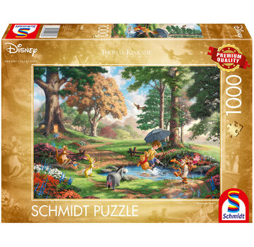 Schmidt Schmidt Thomas Kinkade - Disney Winnie The Pooh Puzzle 1000pcs - Import