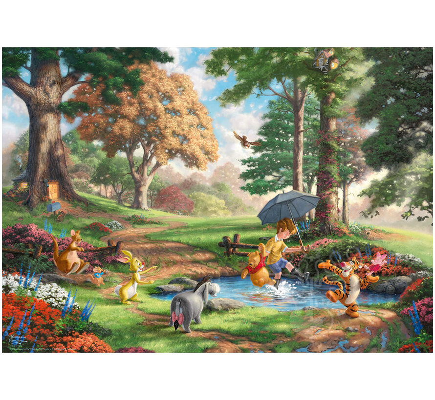 Schmidt Thomas Kinkade - Disney Winnie The Pooh Puzzle 1000pcs - Import