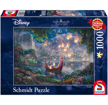 Schmidt Schmidt Thomas Kinkade - Disney Rapunzel Puzzle 1000pcs - Import