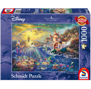 Schmidt Schmidt Thomas Kinkade - Disney The Little Mermaid: Ariel Puzzle 1000pcs - Import