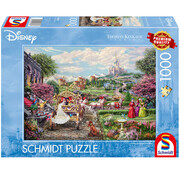 Schmidt Schmidt Thomas Kinkade - Disney Cinderella: Happily Ever After Puzzle 1000pcs - Import