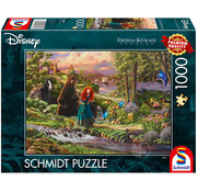 Schmidt Schmidt Thomas Kinkade - Disney Brave:  Merida Puzzle 1000pcs - Import