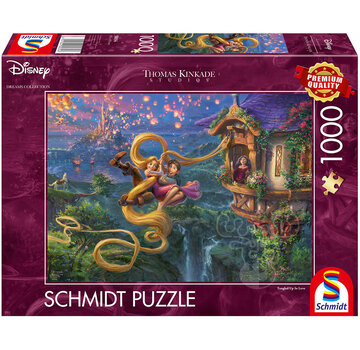 Schmidt Schmidt Thomas Kinkade - Disney Rapunzel:Tangled Puzzle 1000pcs - Import