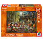 Schmidt Thomas Kinkade - Disney Mickey & Minnie: Halloween Fun Puzzle 1000pcs - Import
