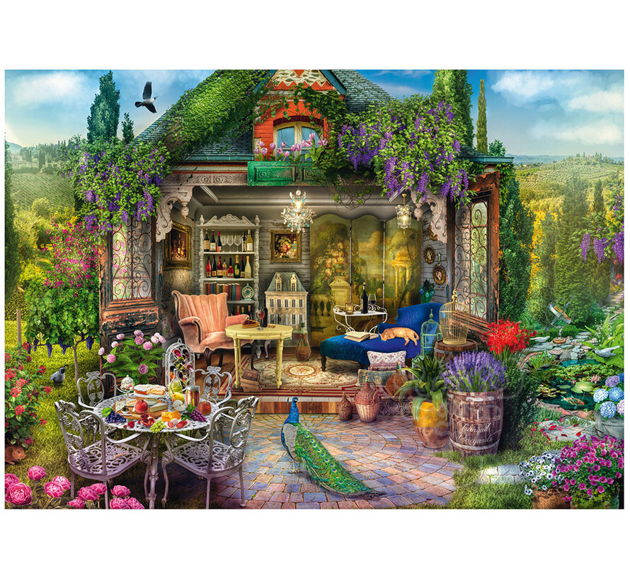 Schmidt Dream Garden Among the Vineyards Puzzle 1000pcs