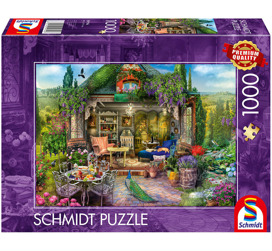 Schmidt Dream Garden Among the Vineyards Puzzle 1000pcs