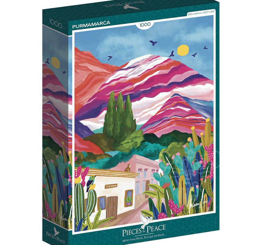 Pieces & Peace Purmamarca Puzzle 1000pcs