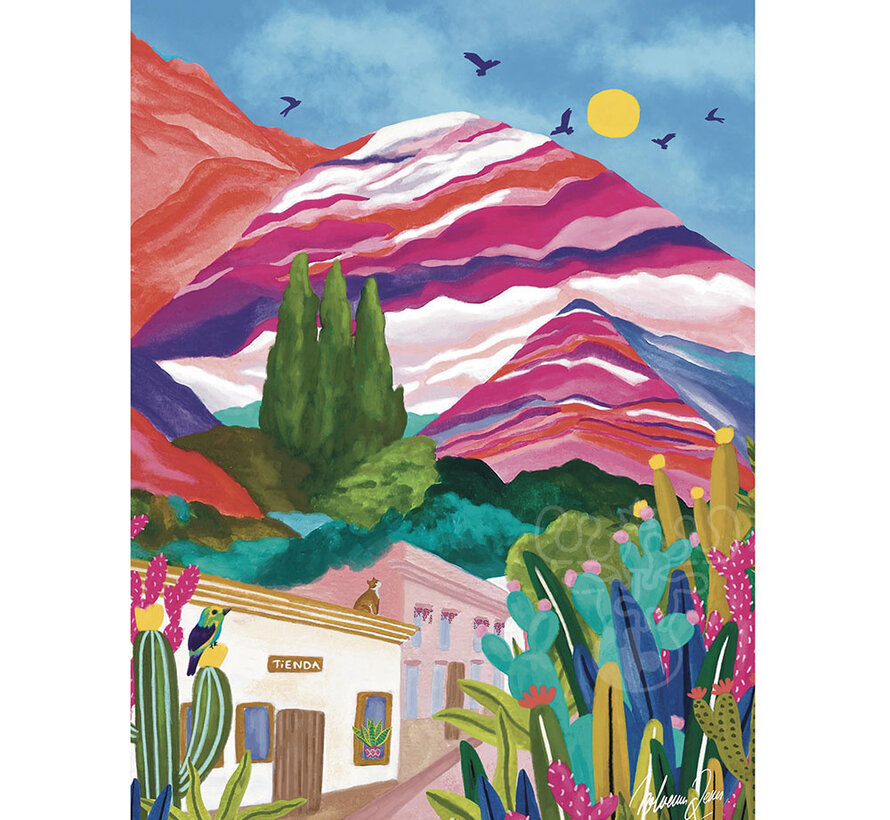 Pieces & Peace Purmamarca Puzzle 1000pcs