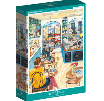 Pieces & Peace Pieces & Peace London Cafe Puzzle 2000pcs