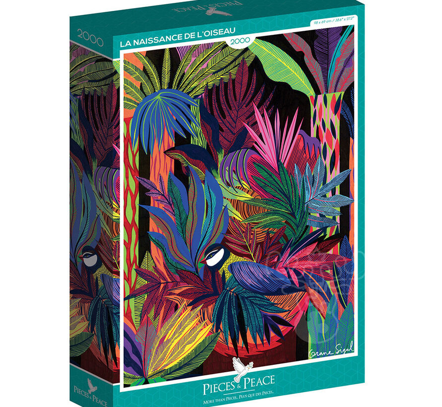 Pieces & Peace The Birth of the Bird Puzzle 2000pcs
