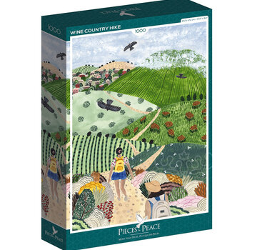 Pieces & Peace Pieces & Peace Wine Country Hike Puzzle 1000pcs