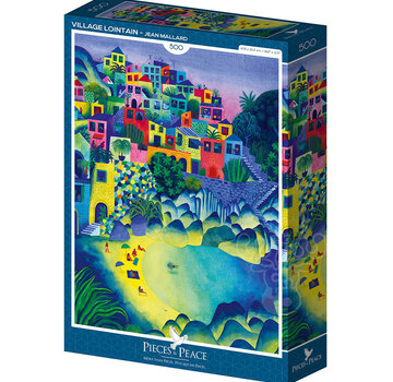 Pieces & Peace Pieces & Peace Village Lointain Puzzle (Distant Village) 500pcs